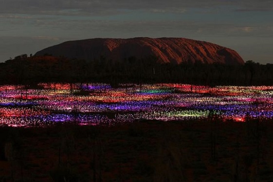 Field of Light by Bruce Monro in THE LUXURY TRAVEL BIBLE (1)